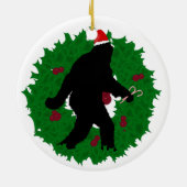 kerstvierkant keramisch ornament (Achterkant)