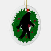 kerstvierkant keramisch ornament (Rechts)