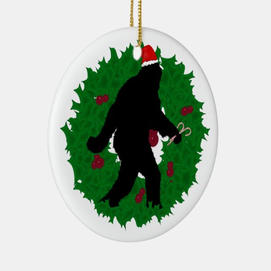 kerstvierkant keramisch ornament (Rechts)