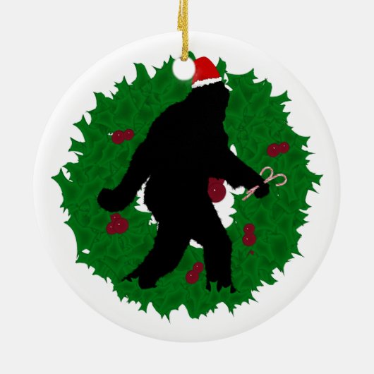 kerstvierkant keramisch ornament (Achterkant)