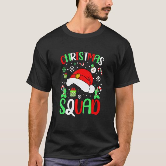 kerstvierkant kerstkerstkerstkerstkerstkerstkerstk t-shirt (Voorkant)