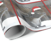 kerstvierkant omslagpapier cadeaupapier (Rol Hoek)