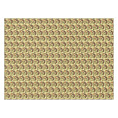 kerstvierkant, roestcake, feestdag tafelkleed (Voorkant (Horizontaal))