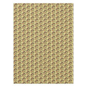 kerstvierkant, roestcake, feestdag tafelkleed (Voorkant)