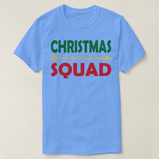 kerstvierkant t-shirt (Design voorkant)