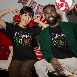 kerstvierkant t-shirt