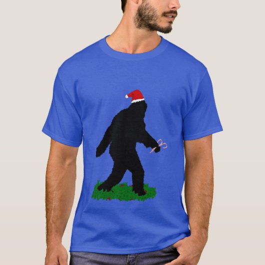 kerstvierkant t-shirt (Voorkant)