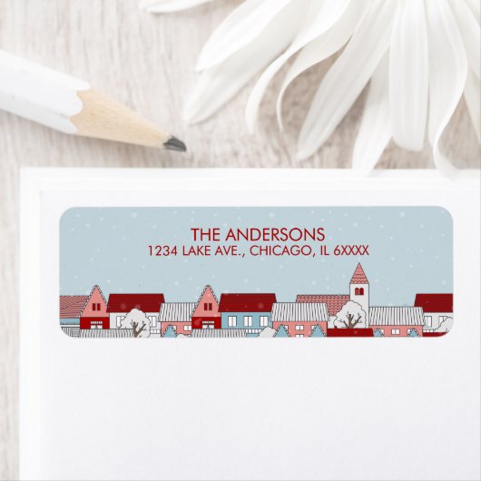 kerstvilevakantieadres label (Insitu)