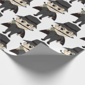 Kerstvillain Cadeaupapier (Hoek)