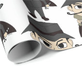 Kerstvillain Cadeaupapier (Rol Hoek)