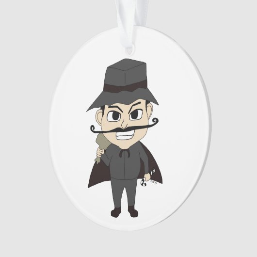 Kerstvillain Ornament (voorkant)