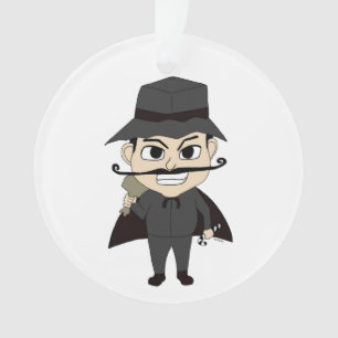 Kerstvillain Ornament