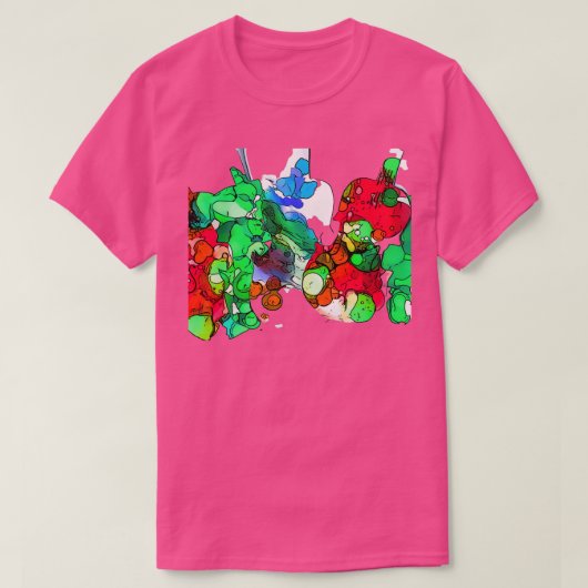 Kerstviool T-shirt (Design voorkant)