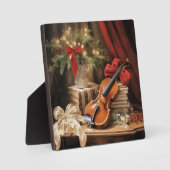 Kerstvioolmuziek Fotoplaat (Voorkant)