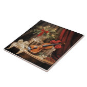 Kerstvioolmuziek Tegeltje (Zijkant)