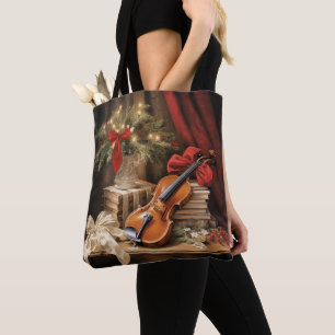 Kerstvioolmuziek Tote Bag
