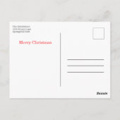 kerstvirus 2020 cadeautje briefkaart (Achterkant)