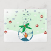 Kerstvis Feestdagenkaart (Voorkant)