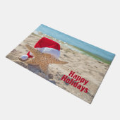 Kerstvis in doornhaai deurmat (Schuin)