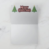 kerstvis kaart (Binnen)