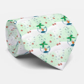 kerstvis stropdas (Opgerold)