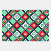 Kerstvissen Inpakpapier Vel (Voorkant 2)