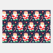 Kerstvissen Inpakpapier Vel (Voorkant)