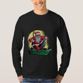 Kerstvisser Santa Claus T-shirt