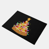 kerstvizza kerstlampjes deurmat (Schuin)