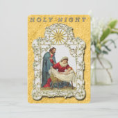  kerstvlakke Kaart van de Heilige Nachtelijkheid (Staand voorkant)