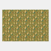  kerstvlakte van de Sint-Nickolas-kerstkerstmis Inpakpapier Vel (Voorkant 3)