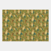  kerstvlakte van de Sint-Nickolas-kerstkerstmis Inpakpapier Vel (Voorkant 2)