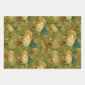  kerstvlakte van de Sint-Nickolas-kerstkerstmis Inpakpapier Vel (Voorkant)