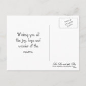 Kerstvliegers, briefkaart (Achterkant)