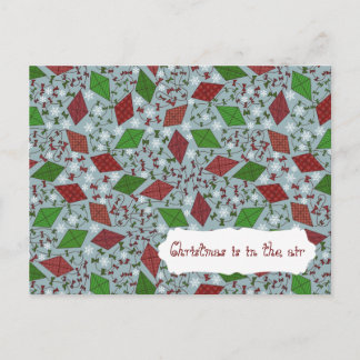 Kerstvliegers, briefkaart