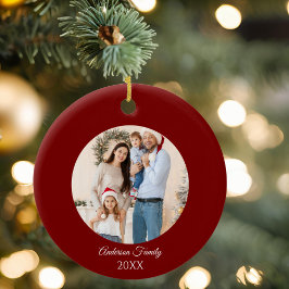 Kerstvliegtuig Snowflake Foto Moderne Luchtvaart Keramisch Ornament