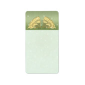 kerstvlinder retournering - Etiketten - (Voorkant)