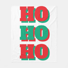 kerstvlinderbank fleece deken