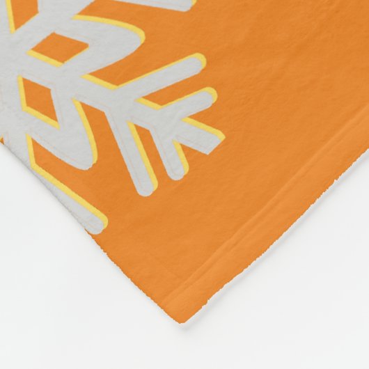 kerstvlinderbank fleece deken (Hoek)