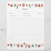 kerstvoedingskoekjes Recipe multomap insert (Voorkant)