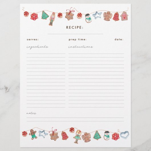 kerstvoedingskoekjes Recipe multomap insert (Achterkant)