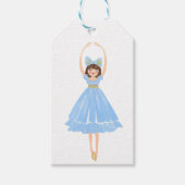 kerstvoedingskraker Ballet Clara Gift Labels Cadeaulabel (Voorkant)