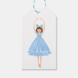 kerstvoedingskraker Ballet Clara Gift Labels Cadeaulabel