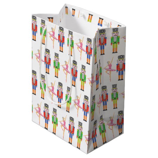 kerstvoedingskraker Ballet Dancer Medium Cadeauzakje (Achterkant Gekanteld)