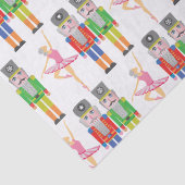 kerstvoedingskraker Ballet Dancer Tissuepapier (Detail)