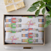 kerstvoedingskraker Ballet Dancer Tissuepapier (Geschenk)
