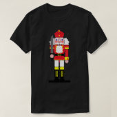 kerstvoedingskraker Ballet XMAS Holiday Fun Pajam T-shirt (Design voorkant)