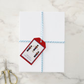 kerstvoedingskraker Speelgoed Soldaat Gift Labels Cadeaulabel (Met Touw)