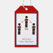 kerstvoedingskraker Speelgoed Soldaat Gift Labels Cadeaulabel (Voorkant)