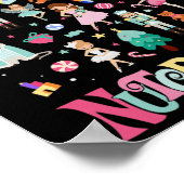 kerstvoedingskraker Squad Ballet Dance Matking F Poster (Hoek)